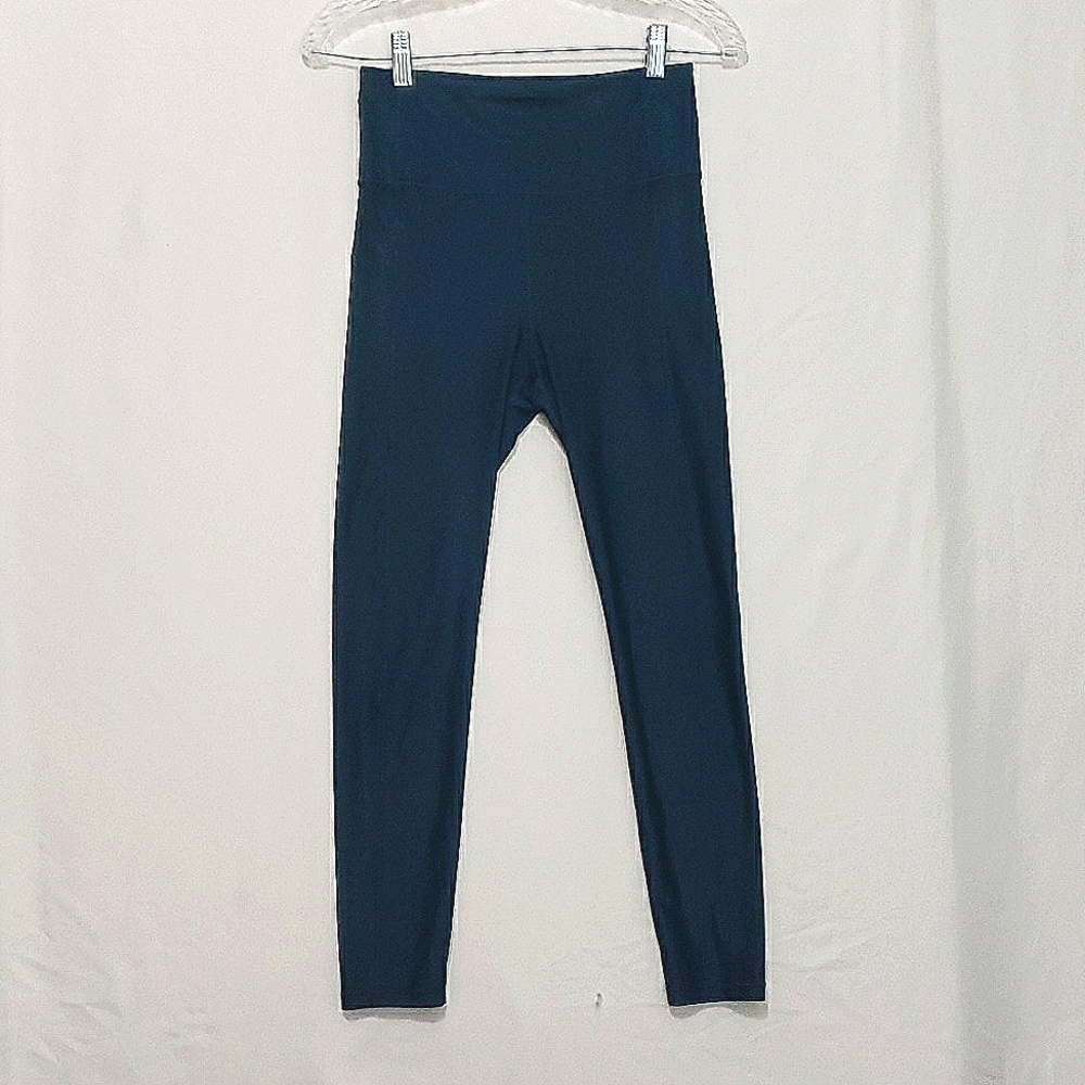 Sweaty Betty London 7/8 Leggings Workout Yoga Jogging Blue Size S